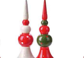 Large Ceramic Finial Tree