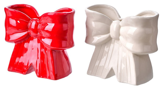 Cer Bow Vase