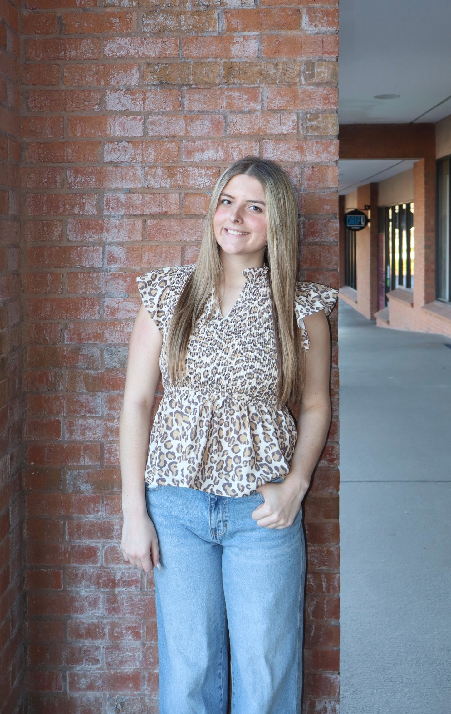 Entro Leopard Top
