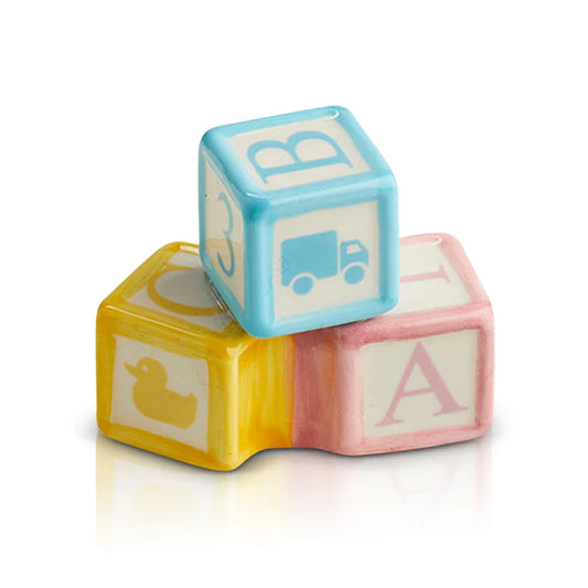 nora fleming ohhh, baby! mini (Baby Blocks)