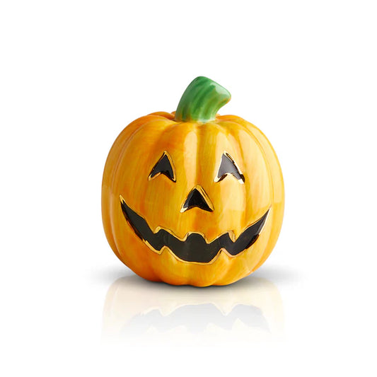 nora fleming carved cutie mini (Jack-O-Lantern)