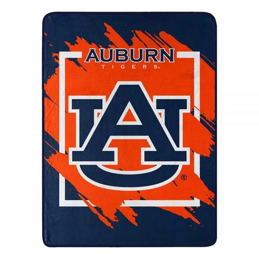 NCAA Auburn Tigers Micro Raschel Throw Blanket