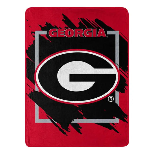 NCAA Georgia Bulldogs Micro Raschel Throw Blanket