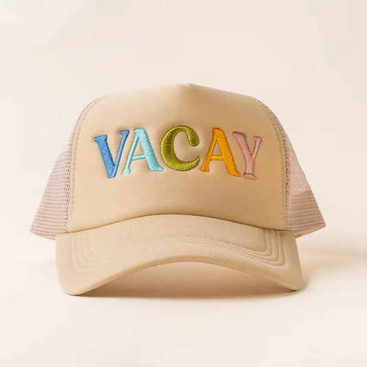 The Darling Effect Trucker Hat-Vacay