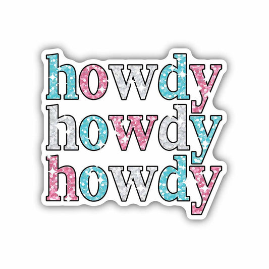 STICKERS NORTHWEST HOWDY HOWDY HOWDY STICKER