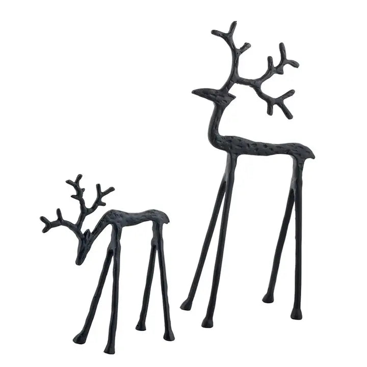 Santa Barbara Design Studio Black Iron Deers