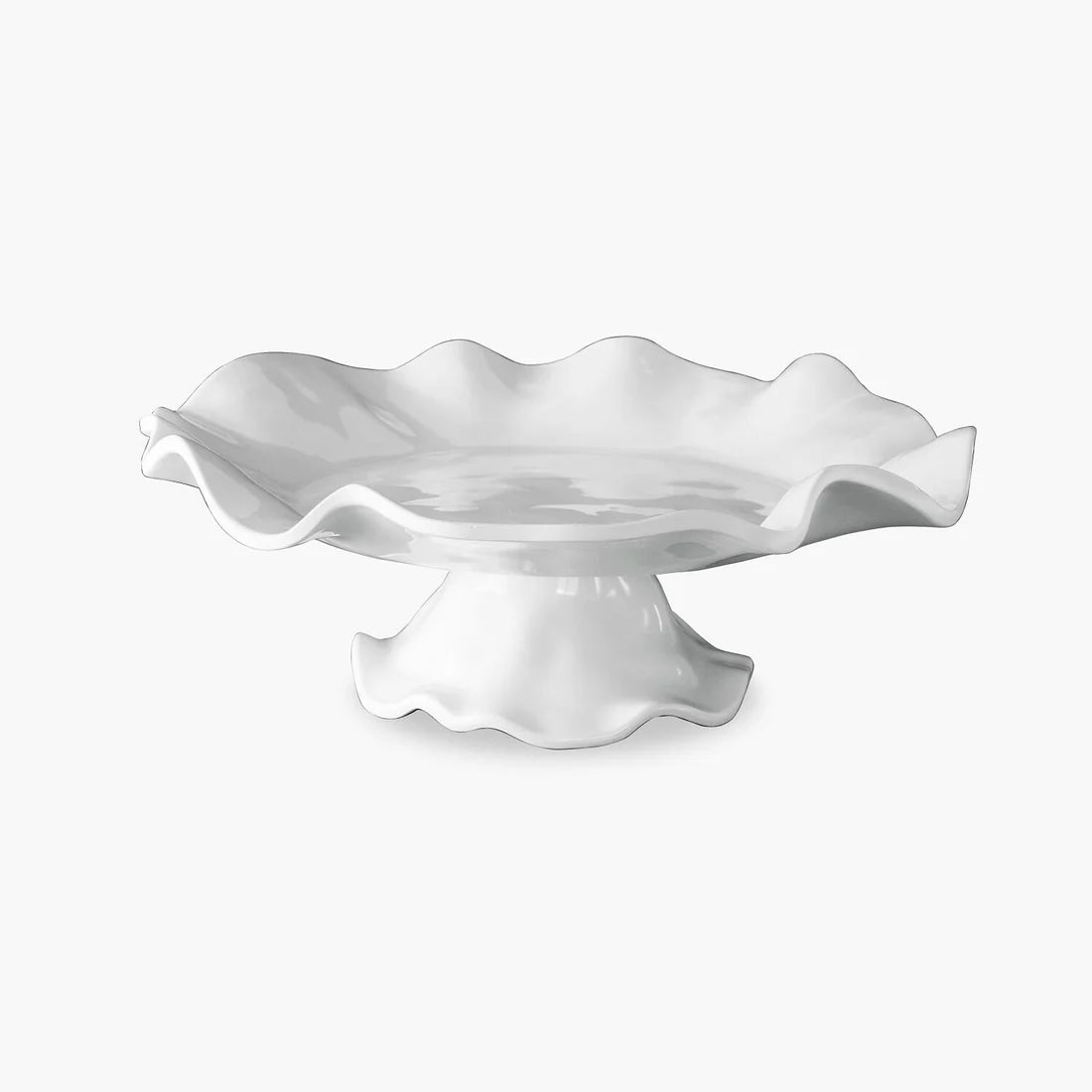 Beatriz Ball VIDA Havana Pedestal Cake Plate White