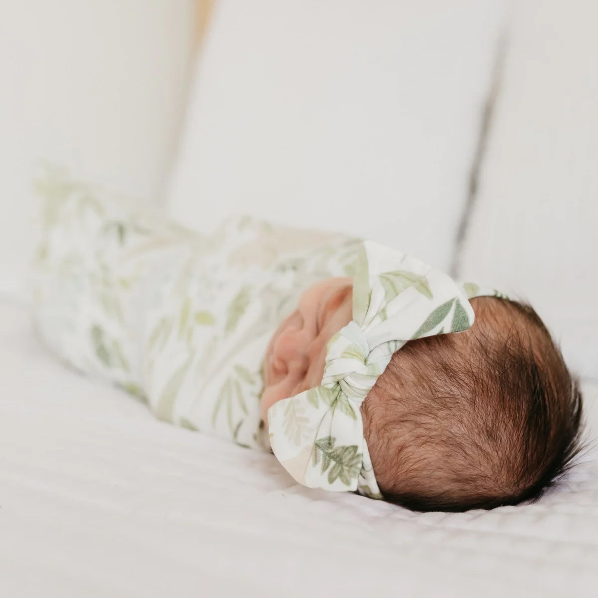 Copper Pearl Rex Knit Swaddle Blanket