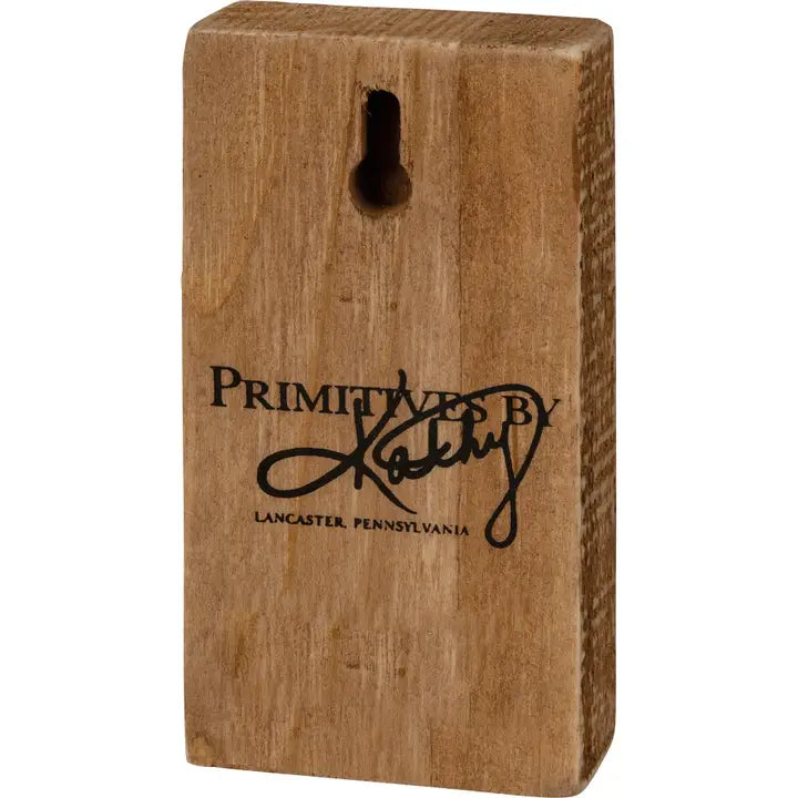 Primitives By Kathy Tree Block Sign