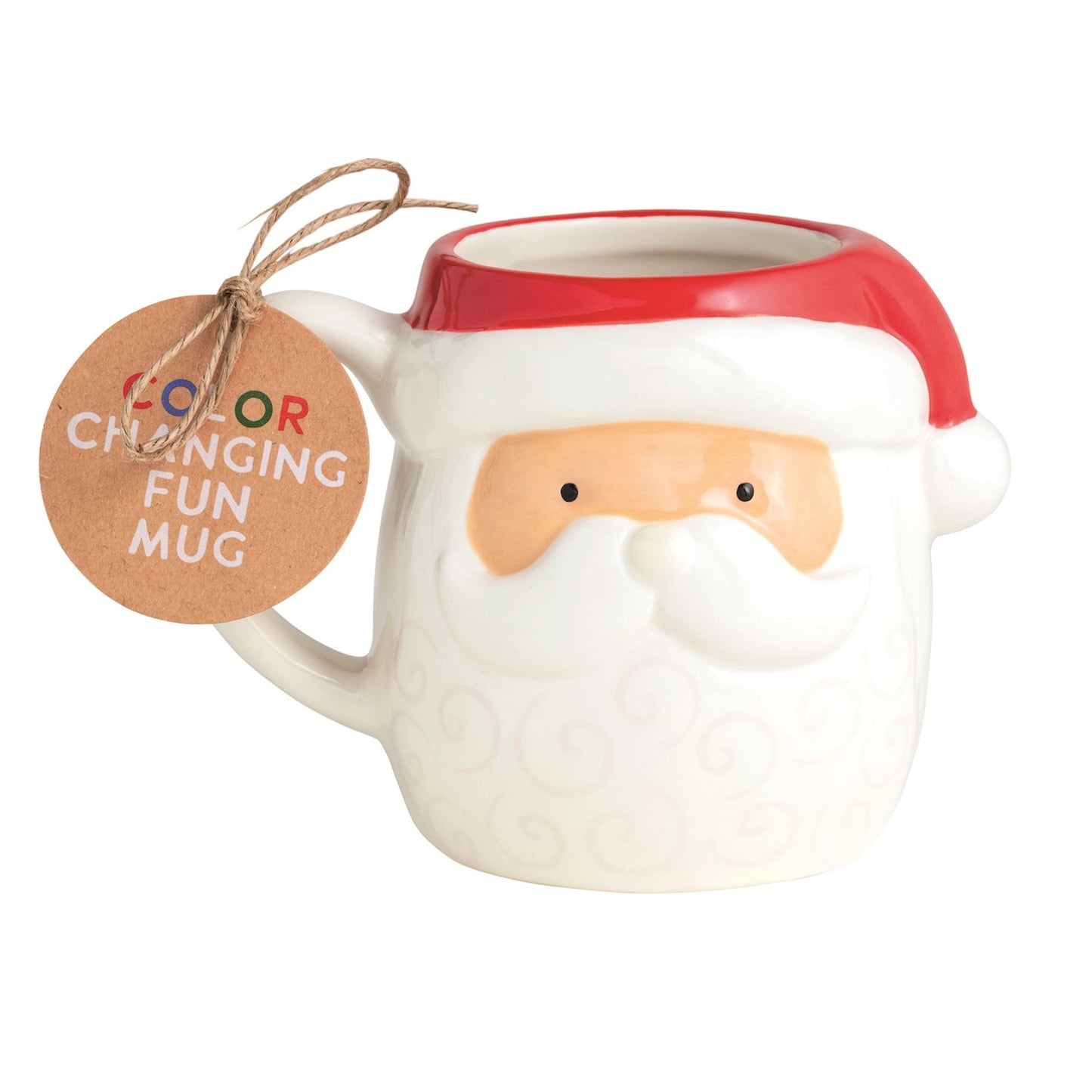 MUD PIE SANTA COLOR CHANGING CHRISTMAS MUG