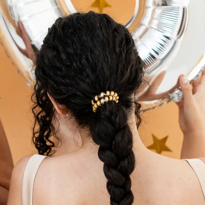 Teleties Spiral Hair Coils | Large | Starstruck Hair Ties