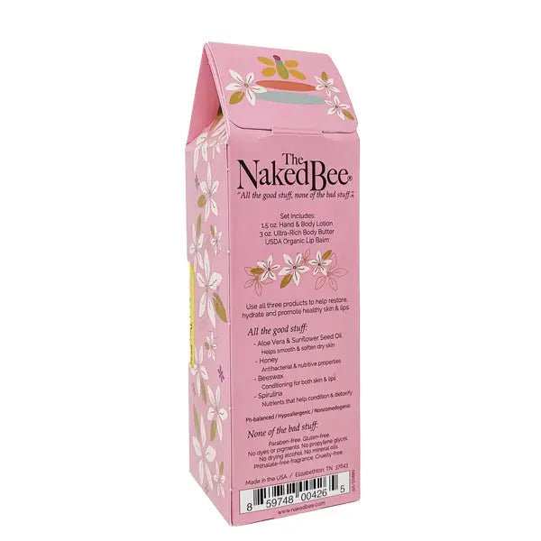 The Naked Bee Vanilla, Rose & Honey Gift Collection