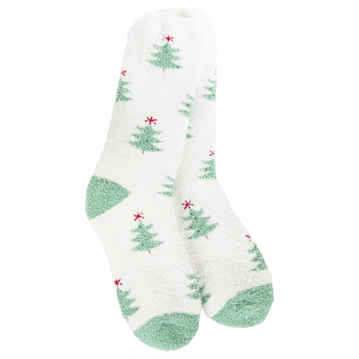 World's Softest Socks Holiday Cozy Crew-Holiday Forest