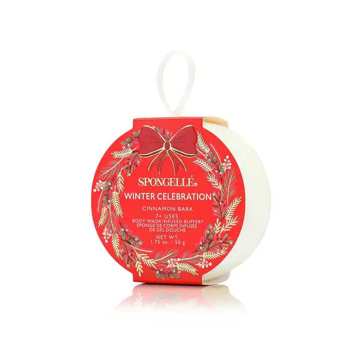Spongelle Holiday Wreath Body Buffer