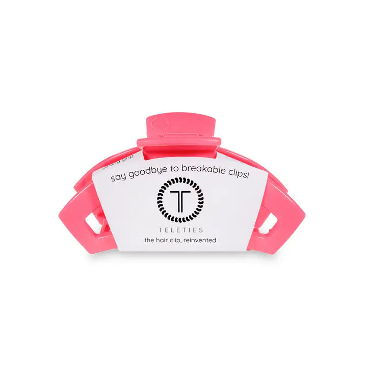 Teleties Open Hair Clip | Tiny | Aruba