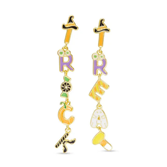 Amanda Blu Gold Trick/Treat Dangle Earrings
