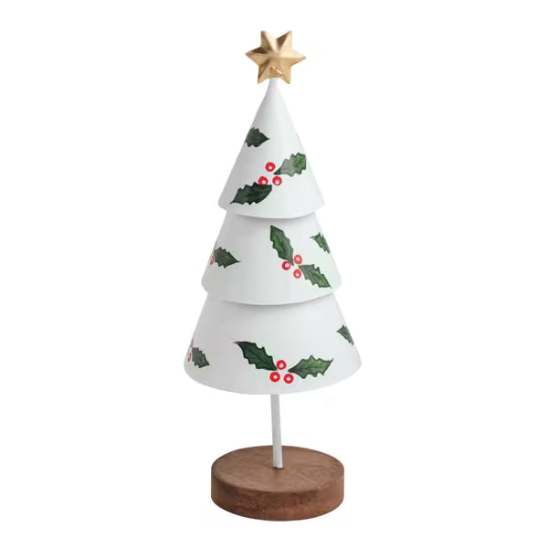 MUD PIE LARGE CHRISTMAS TIN TREE