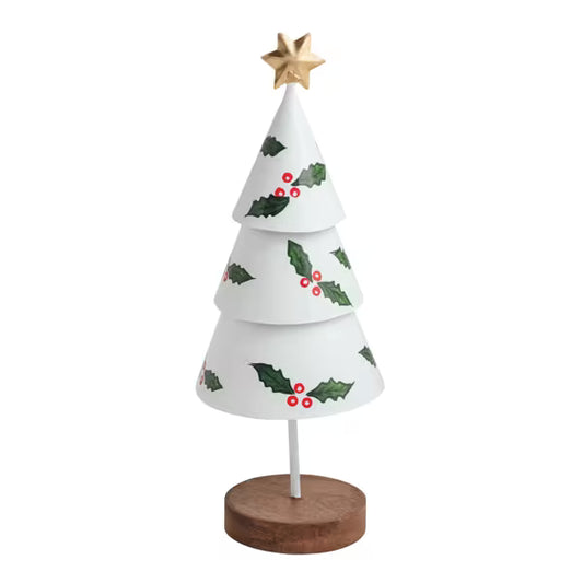 MUD PIE LARGE CHRISTMAS TIN TREE