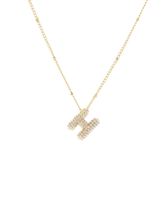 Michelle McDowell Chloe Luxe Initial Necklace-H
