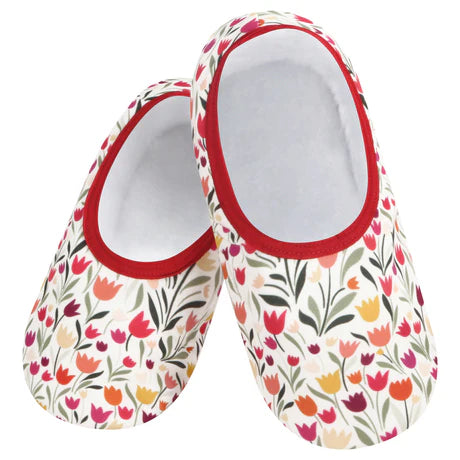 Womens Skinnies Slippers Tulips