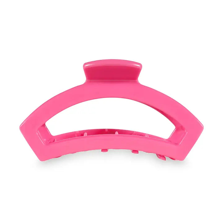 Teleties Open Hair Clip | Tiny | Paradise Pink