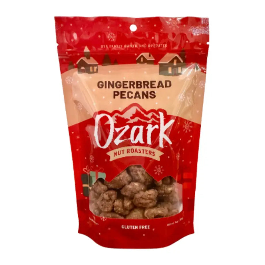 Ozark Nut Roasters (Christmas Edition) Gingerbread Pecans