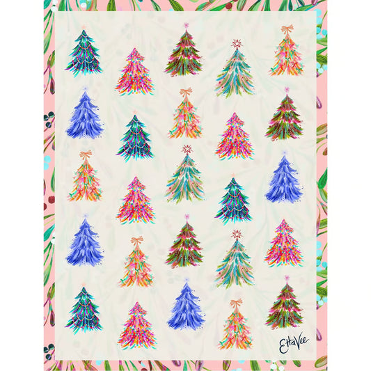 KEVA Spruce & Berries Double Sided Tea Towel
