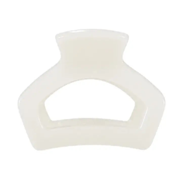 Teleties Open Coconut White | Petite | Hair Clip