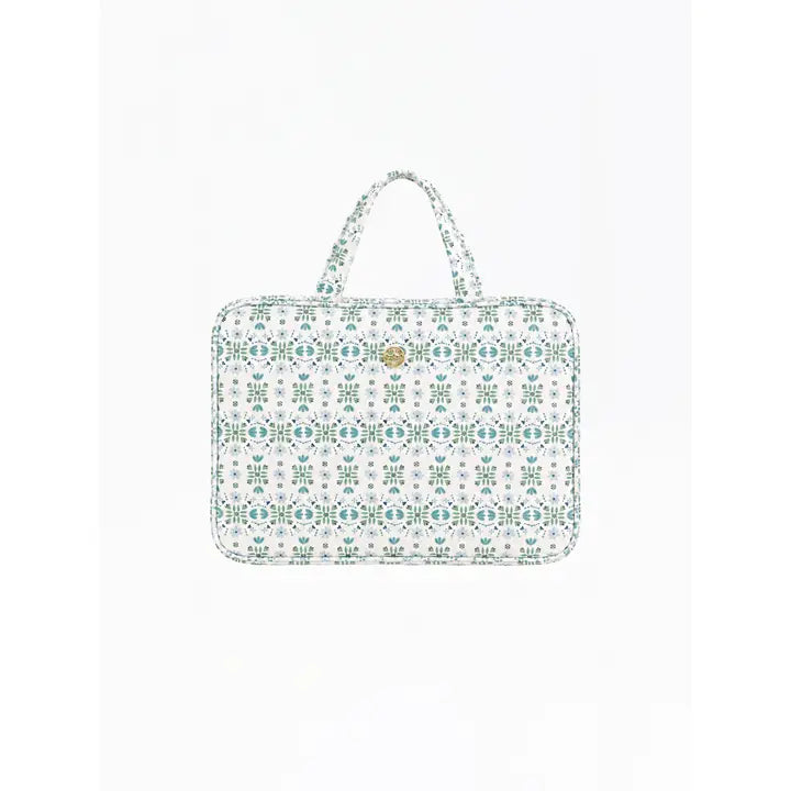 Mary Square Toiletry Bag | Take Two Blue