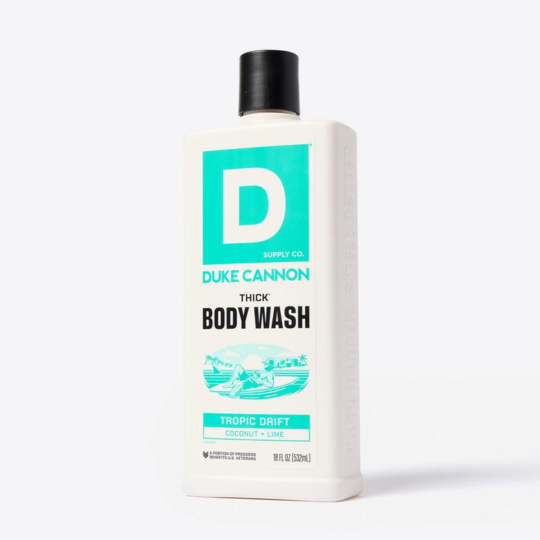 Duke Cannon Body Wash - Tropic Drift 18oz