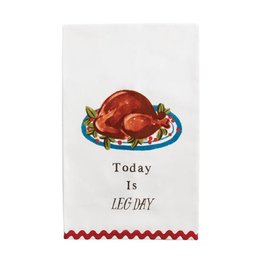 MUD PIE TURKEY THANKSGIVING TOWEL