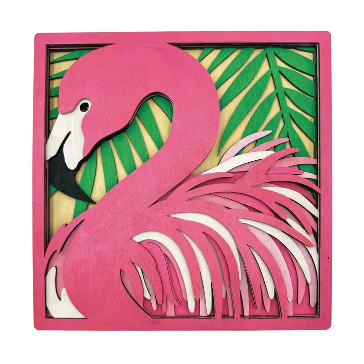 Splat Planet Wooden Flamingo Art Craft Kit