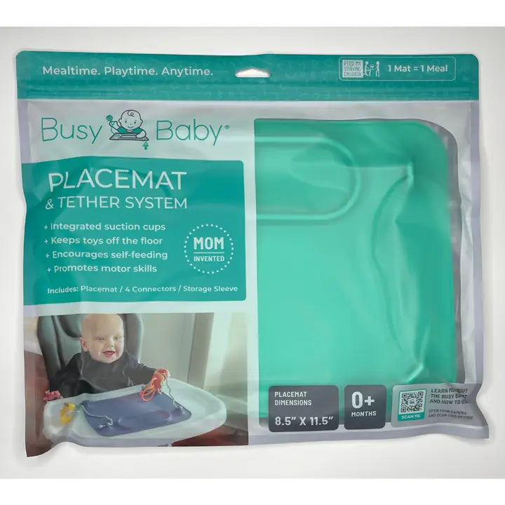 Busy Baby Silicone Placemat - 4 Tether Version