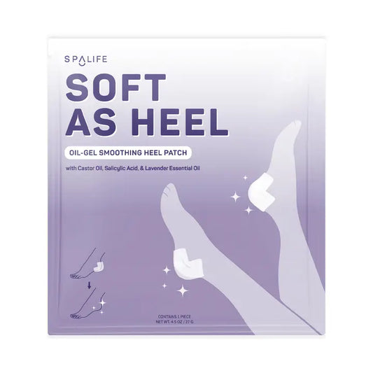 My Spa Life Soft As Heel Oil-Gel Smoothing Heel Patch with Castrol Oil -