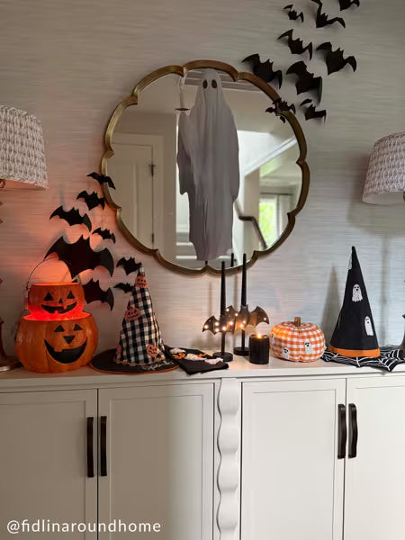 MUD PIE MACHE JACK-O-LANTERN TREAT BUCKETS