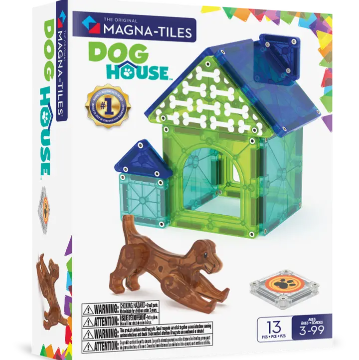 Magna-Tiles Dog House 13-Piece Set