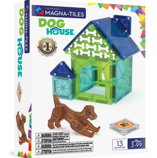 Magna-Tiles Dog House 13-Piece Set