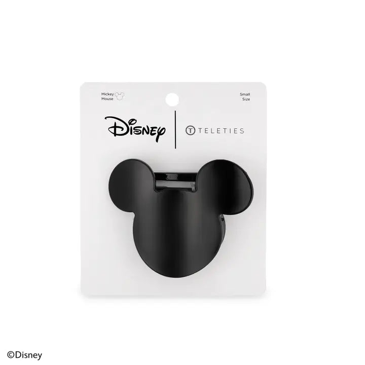 Teleties Disney: Mickey Mouse Shaped | Small | Flat Hair Clip