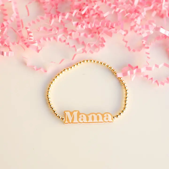 Beaded Blondes Mama Bb Bead Bracelet