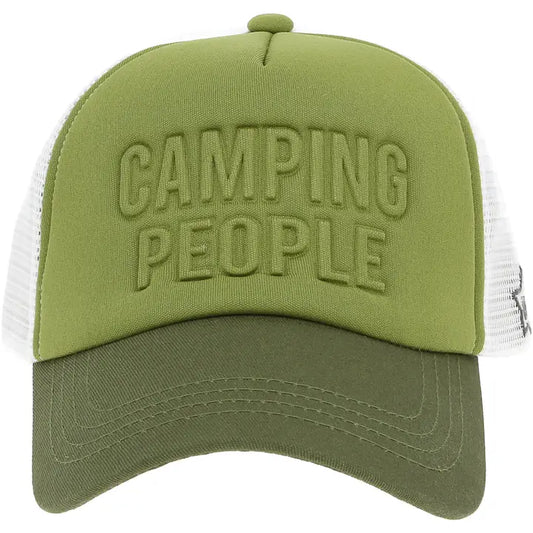 Pavilion Camping People - Adjustable Moss Green Neoprene Mesh Hat