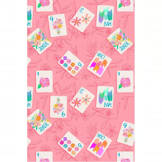 KEVA Bonjour Mahjong Double Sided Tea Towel