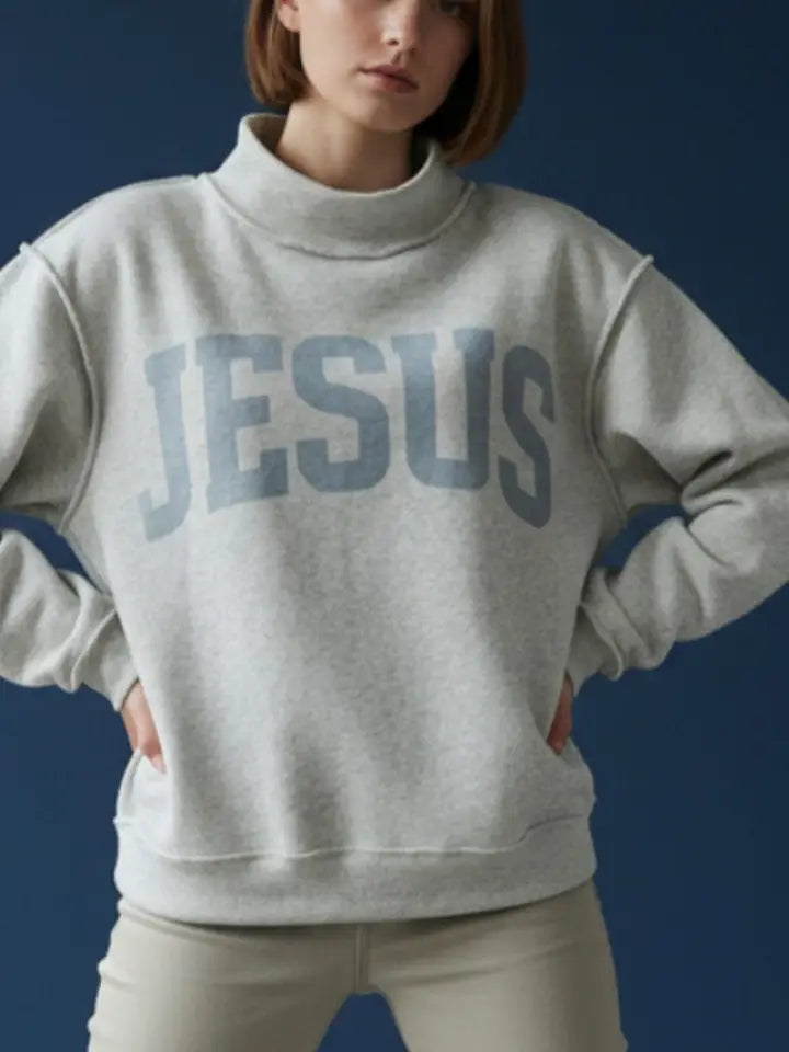 JESUS | 'jesus & God Is Good' Reversible Sweatshirt