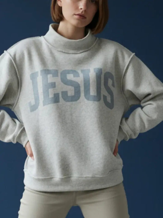 JESUS | 'jesus & God Is Good' Reversible Sweatshirt