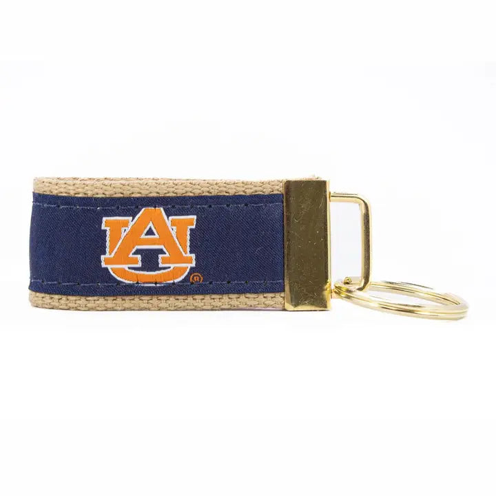 Zep-Pro Auburn Tigers Collegiate Woven Ribbon Key Chain
