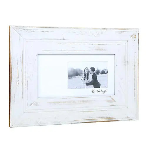 Santa Barbara Design Studio Face To Face Photo Frame - She Said Yes