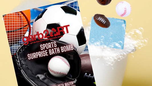 garb2ART Surprise Bath Bombs Sports