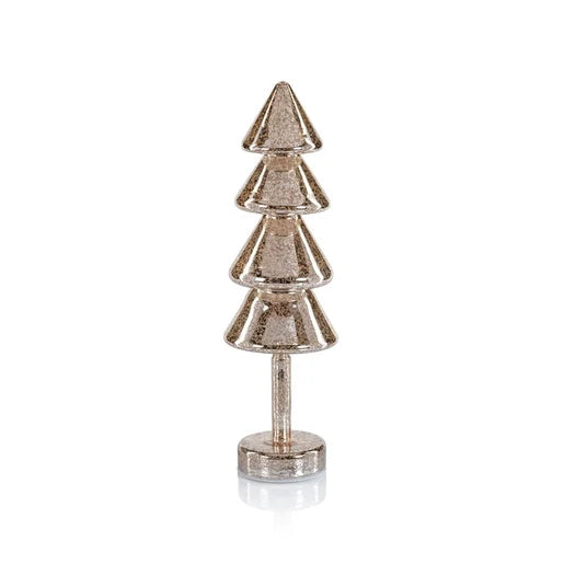 Zodax Crimbo Sparkle Layered Cone LED Tree