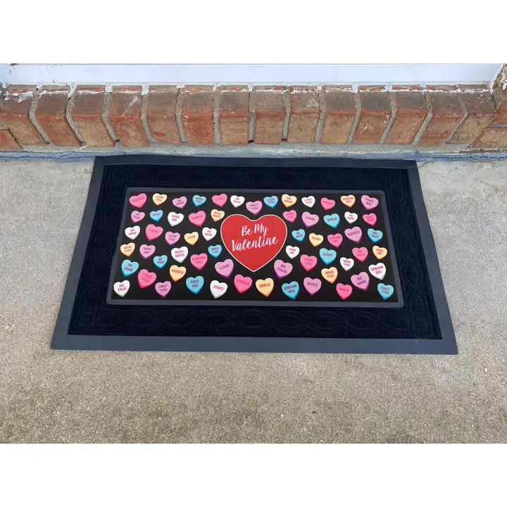 Dicksons Doormat Insert Be My Valentine