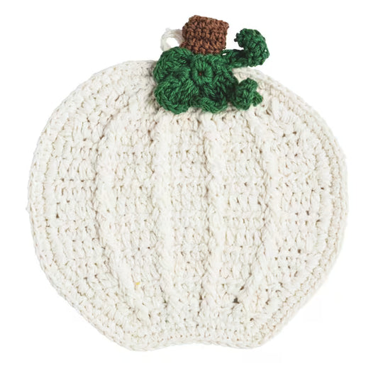 MUD PIE WHITE PUMPKIN TRIVET