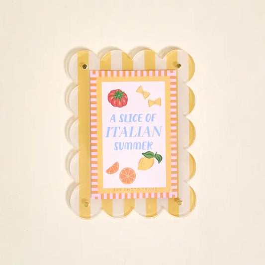 The Darling Effect Mini Acrylic Picture Frame Magnet–Limoncello